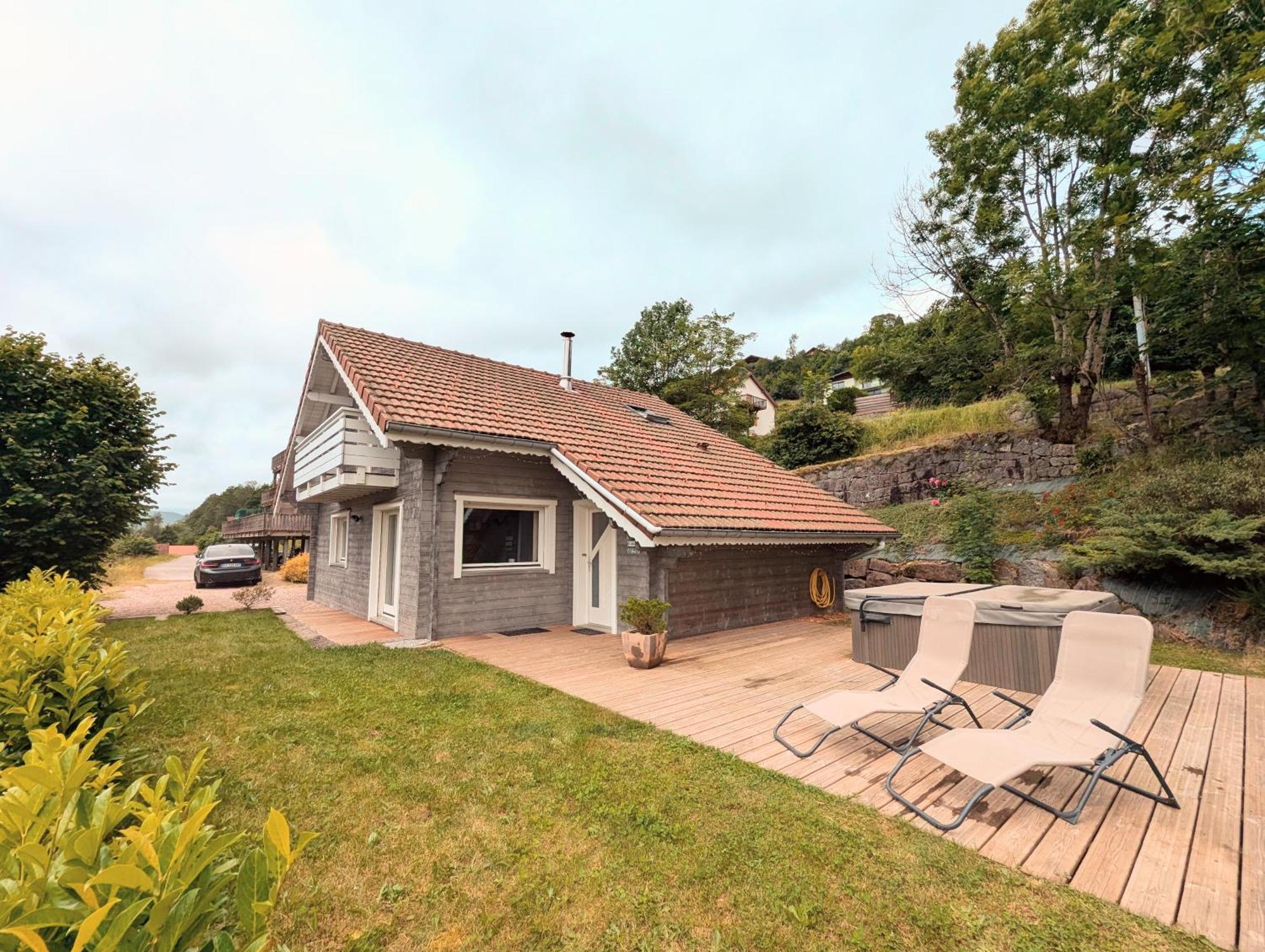 Chalet Sauna Jacuzzi 6 Personnes La Bresse Eksteriør billede