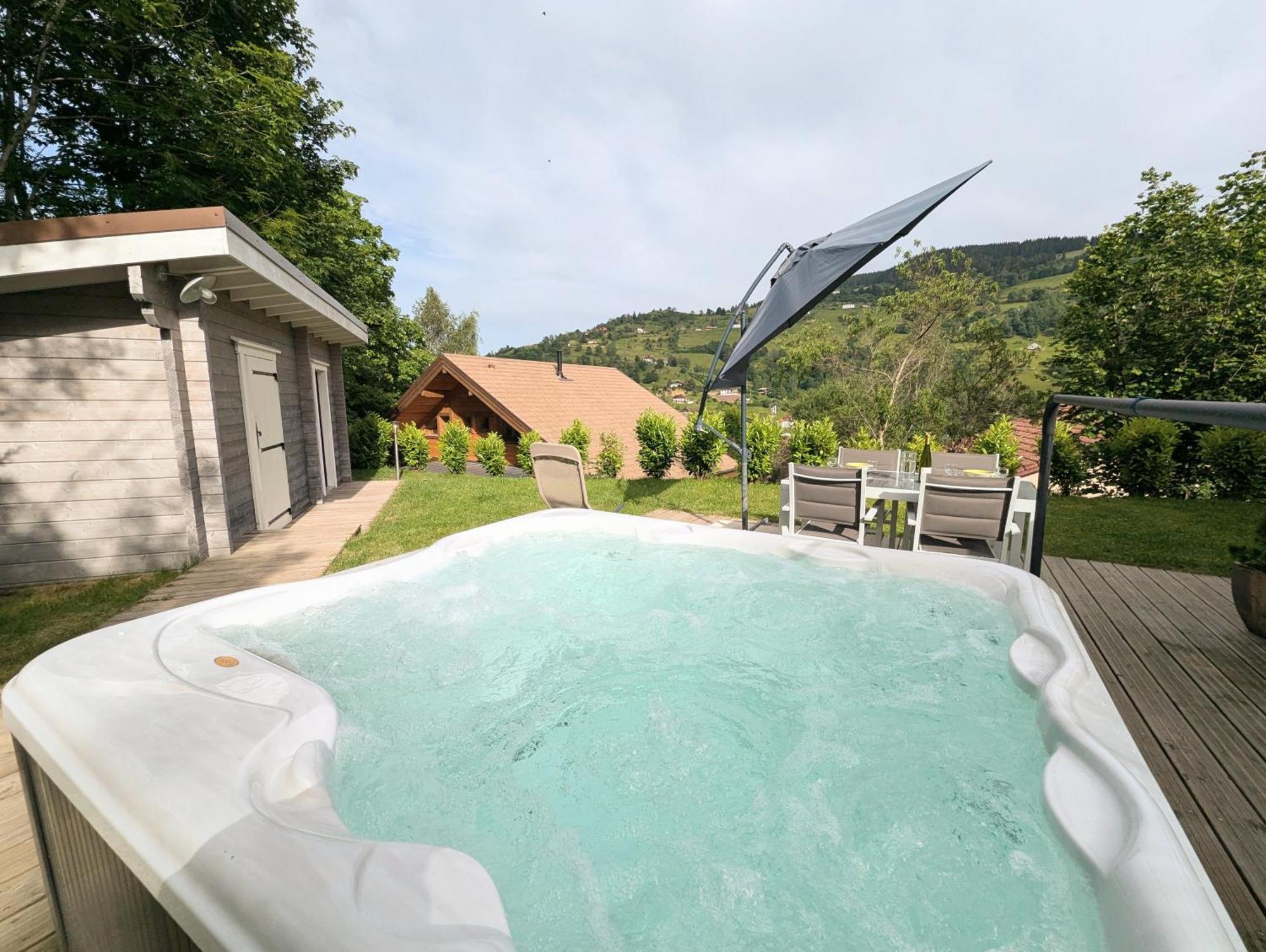 Chalet Sauna Jacuzzi 6 Personnes La Bresse Eksteriør billede