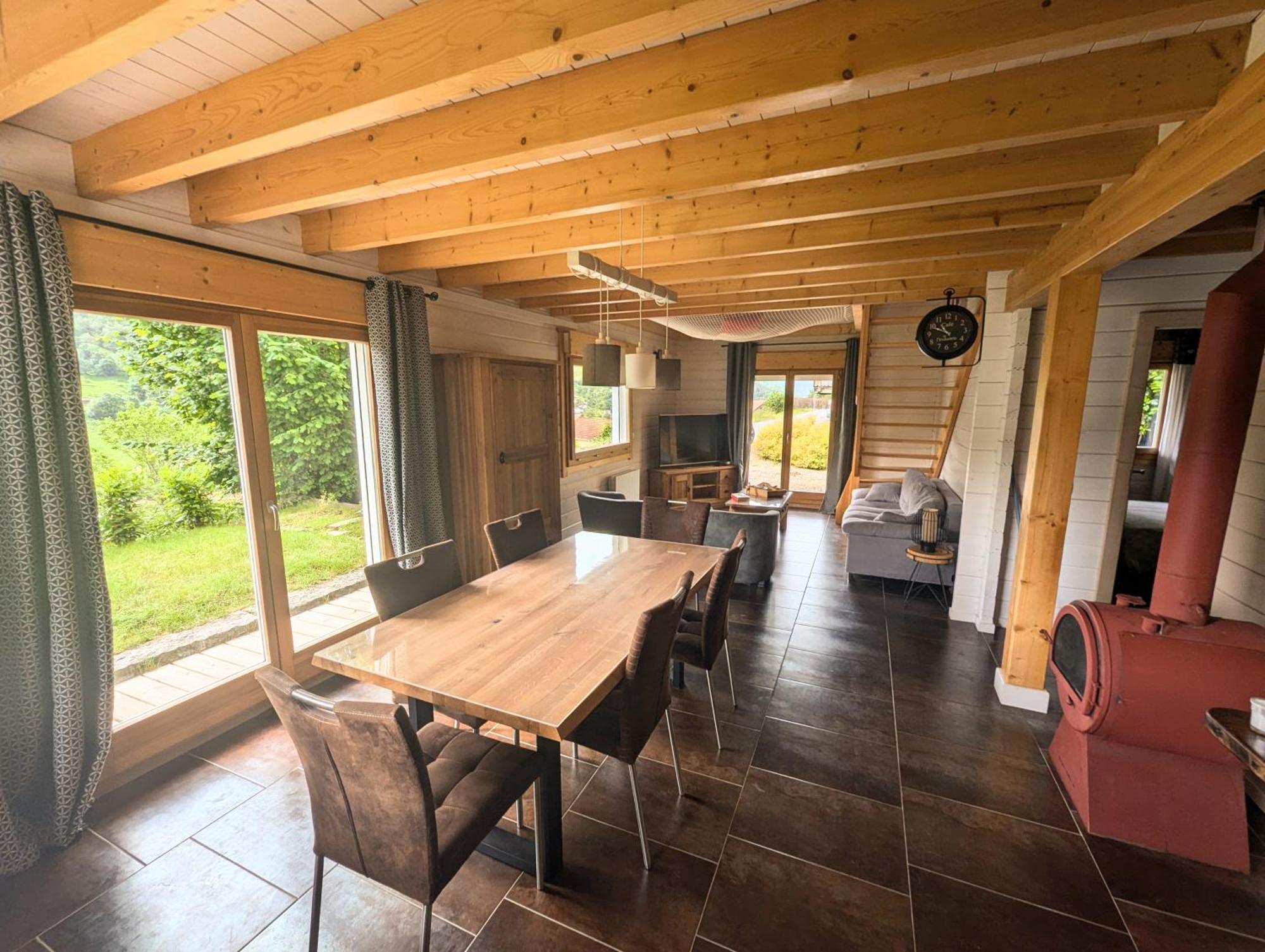 Chalet Sauna Jacuzzi 6 Personnes La Bresse Eksteriør billede