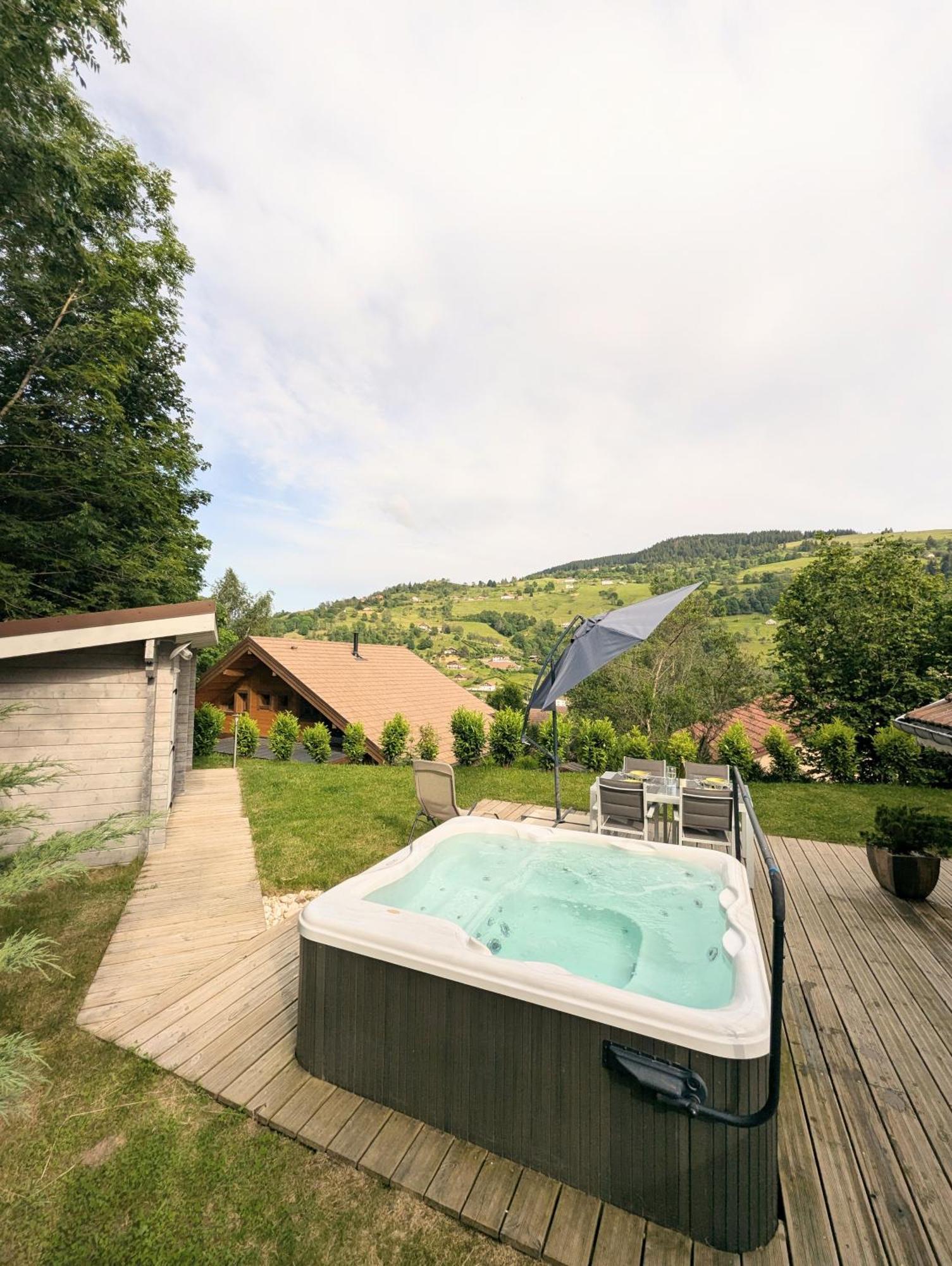 Chalet Sauna Jacuzzi 6 Personnes La Bresse Eksteriør billede